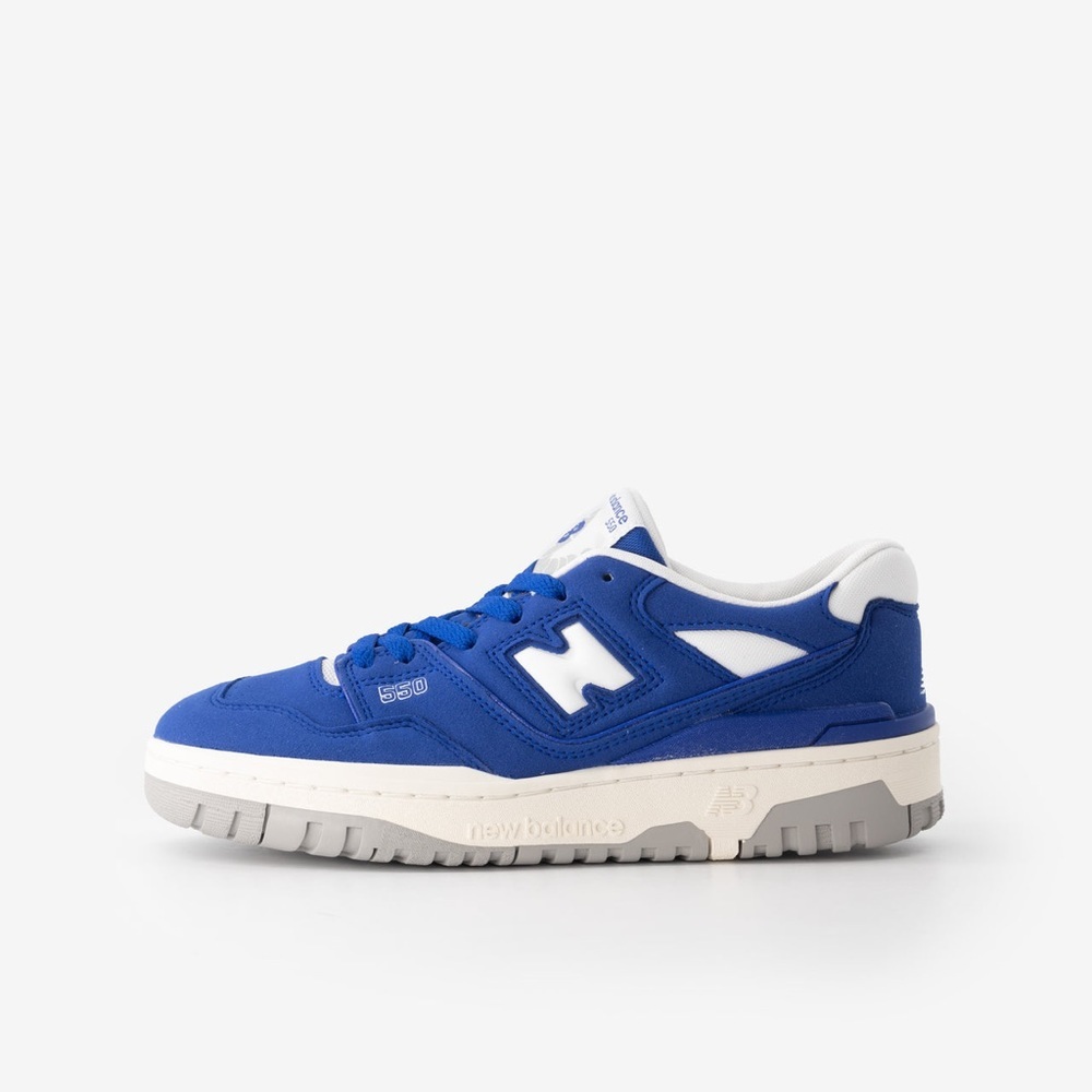 New Balance Women's Royal Blue and White Sneakers